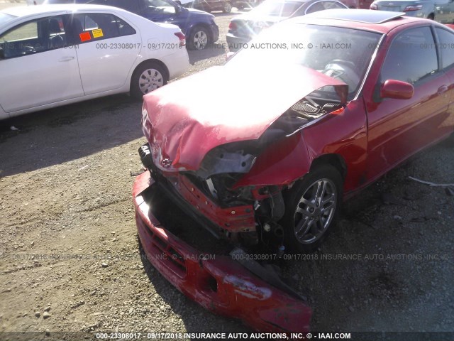 1G1JH12F427370228 - 2002 CHEVROLET CAVALIER LS SPORT RED photo 6