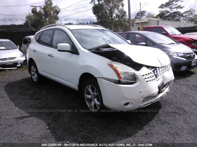 JN8AS5MT6AW027903 - 2010 NISSAN ROGUE S/SL/KROM WHITE photo 1