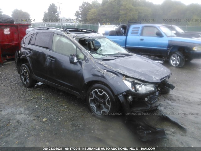 JF2GPAKC5E8223068 - 2014 SUBARU XV CROSSTREK 2.0 LIMITED GRAY photo 1