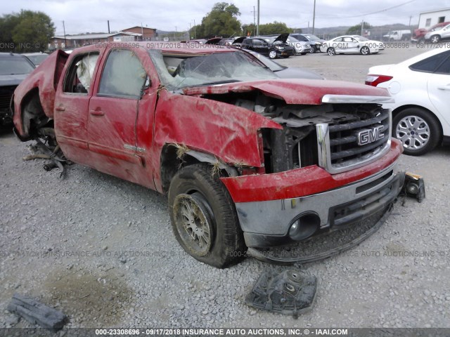 3GTRCWE02AG268202 - 2010 GMC SIERRA C1500 SLT RED photo 1