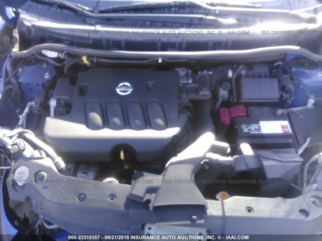 3N1BC13E19L395693 - 2009 NISSAN VERSA S/SL BLUE photo 10