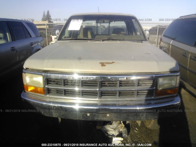 1B7GG23Y6RS645664 - 1994 DODGE DAKOTA GRAY photo 6