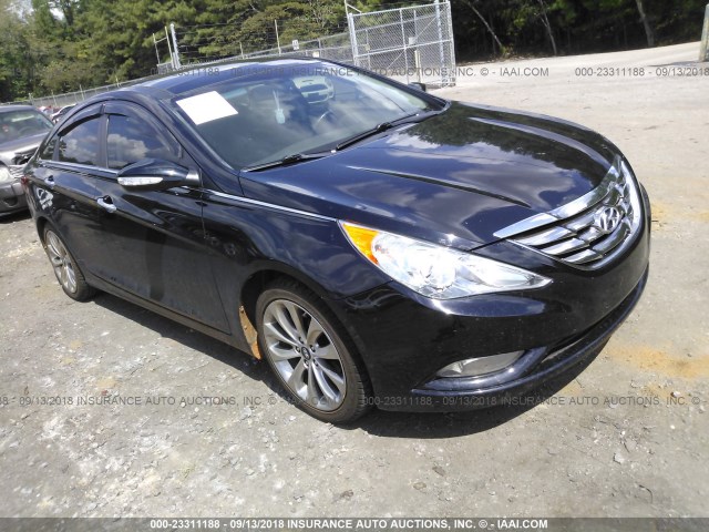 5NPEC4ABXDH554675 - 2013 HYUNDAI SONATA SE/LIMITED BLACK photo 1