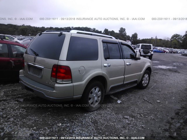 5LMEU88H35ZJ29705 - 2005 LINCOLN AVIATOR Qızıl foto 4
