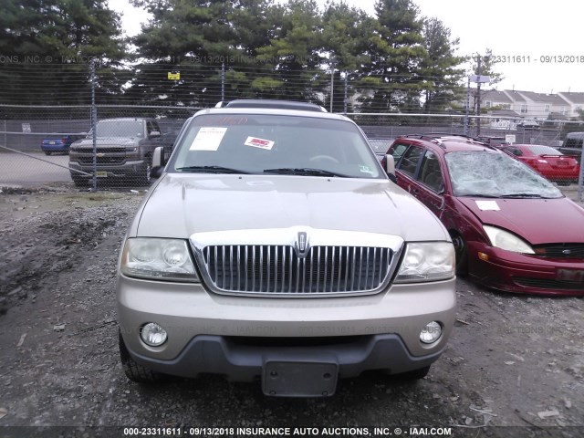 5LMEU88H35ZJ29705 - 2005 LINCOLN AVIATOR Qızıl foto 6