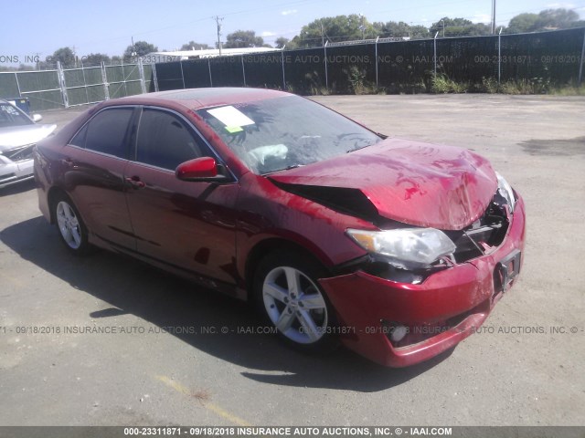 4T1BF1FK7DU688045 - 2013 TOYOTA CAMRY L/SE/LE/XLE Qırmızı foto 1
