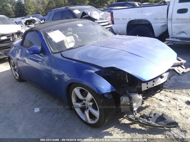 JN1AZ36A26M456999 - 2006 NISSAN 350Z ROADSTER BLUE photo 1