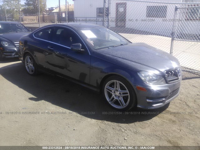 WDDGJ4HB9EG237261 - 2014 MERCEDES-BENZ C 250 GRAY photo 1