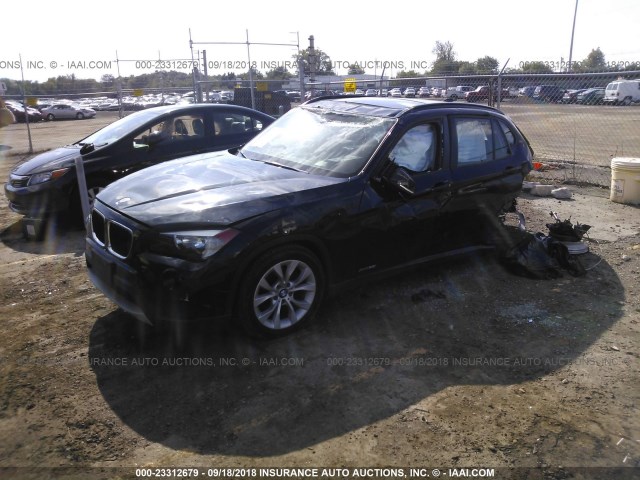 WBAVL1C5XEVY23021 - 2014 BMW X1 XDRIVE28I BLACK photo 2