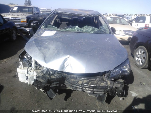 4T1BF1FKXGU166062 - 2016 TOYOTA CAMRY LE/XLE/SE/XSE SILVER photo 6