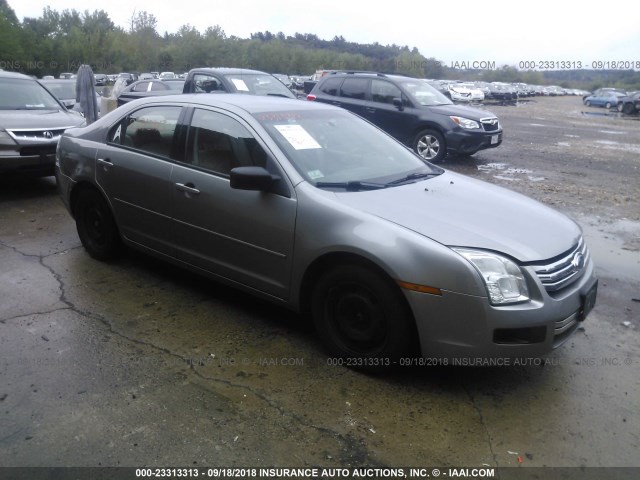 3FAHP06Z58R134234 - 2008 FORD FUSION S GRAY photo 1