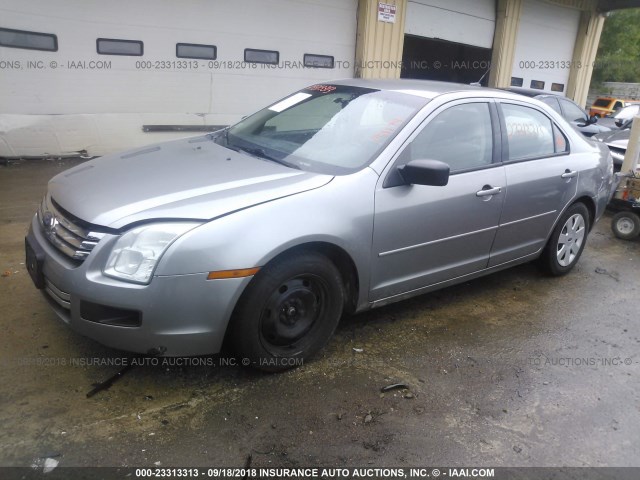 3FAHP06Z58R134234 - 2008 FORD FUSION S GRAY photo 2