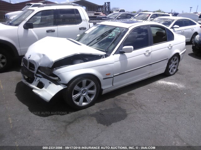 WBAAM3336XFP59482 - 1999 BMW 323 I AUTOMATIC WHITE photo 2