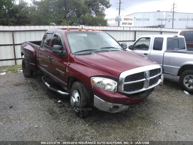 3D7ML48C56G105268 - 2006 DODGE RAM 3500 ST/SLT MAROON photo 1