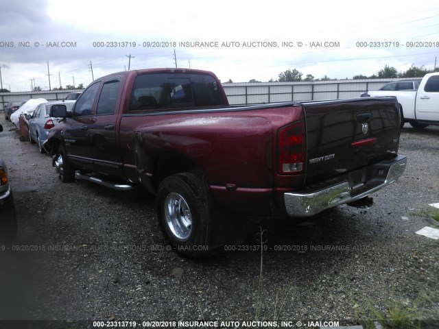 3D7ML48C56G105268 - 2006 DODGE RAM 3500 ST/SLT MAROON photo 3