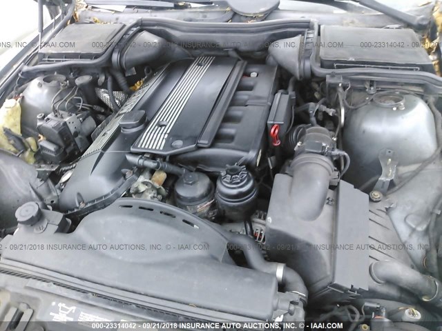 WBADT63463CK32001 - 2003 BMW 530 I AUTOMATIC GRAY photo 10