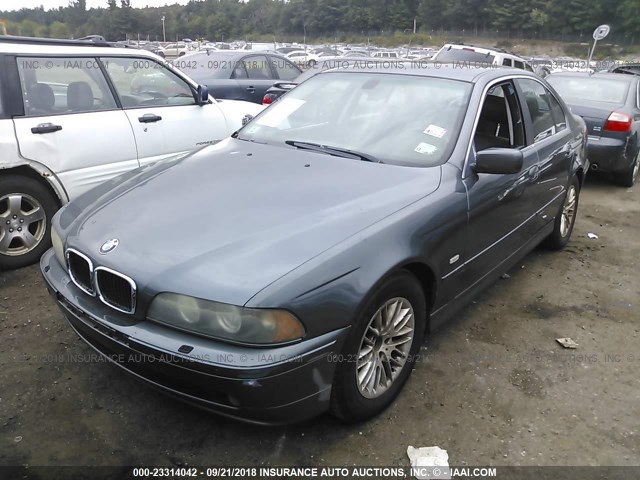 WBADT63463CK32001 - 2003 BMW 530 I AUTOMATIC GRAY photo 2