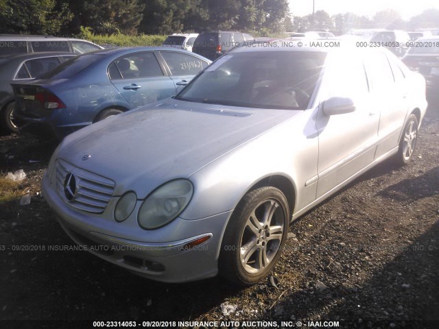 WDBUF87J86X204010 - 2006 MERCEDES-BENZ E 350 4MATIC SILVER photo 2