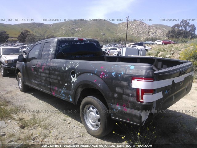 1FTEX1CPXGKD81774 - 2016 FORD F150 SUPER CAB GRAY photo 3