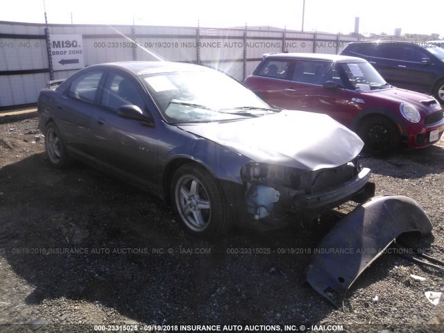 1B3EL76R05N510131 - 2005 DODGE STRATUS R/T GRAY photo 1