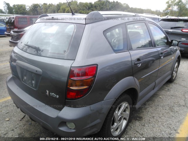 5Y2SL65887Z409273 - 2007 PONTIAC VIBE GRAY photo 4