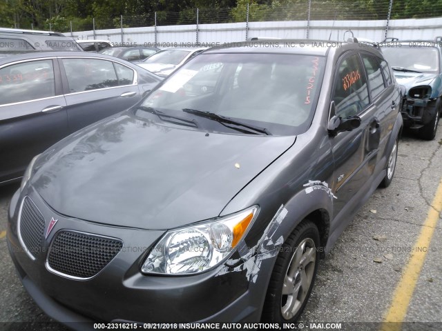 5Y2SL65887Z409273 - 2007 PONTIAC VIBE GRAY photo 6