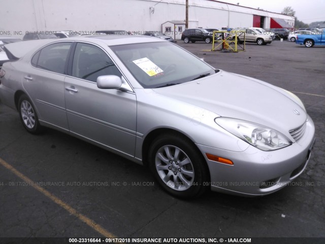 JTHBA30G245017541 - 2004 LEXUS ES 330 SILVER photo 1