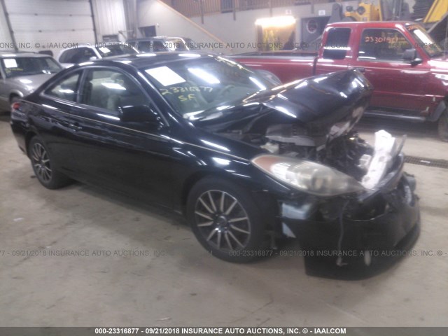 4T1CA30P14U002083 - 2004 TOYOTA CAMRY SOLARA SE/SLE შავი ფოტო 1