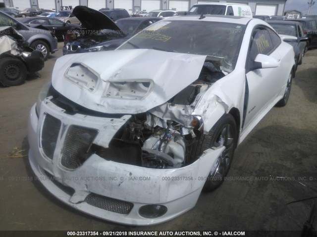 1G2ZM177X94217926 - 2009 PONTIAC G6 GXP WHITE photo 2