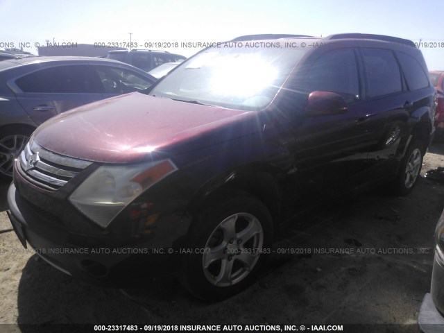 2S3DA417286108478 - 2008 SUZUKI XL7 LUXURY RED photo 2