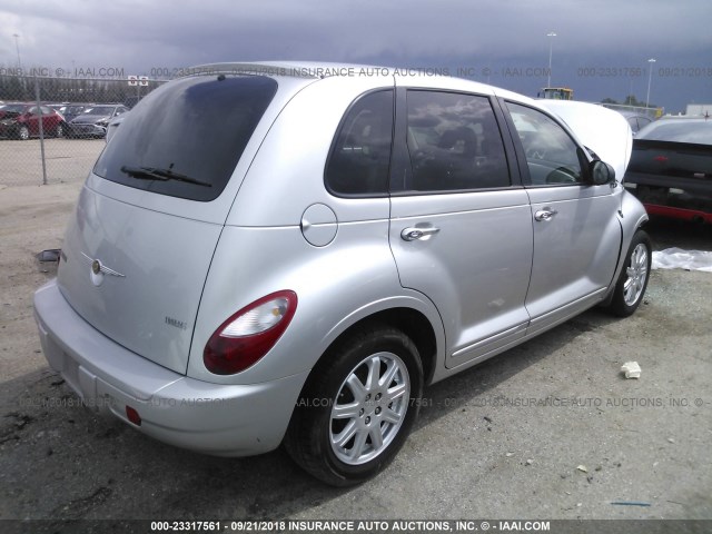 3A8FY58B38T213344 - 2008 CHRYSLER PT CRUISER TOURING SILVER photo 4