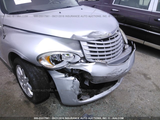 3A8FY58B38T213344 - 2008 CHRYSLER PT CRUISER TOURING SILVER photo 6