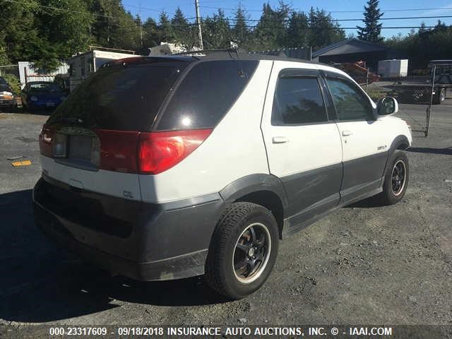 3G5DB03E92S513141 - 2002 BUICK RENDEZVOUS CX/CXL WHITE photo 4