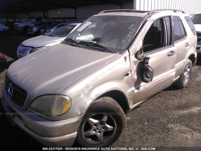 4JGAB54E41A240693 - 2001 MERCEDES-BENZ ML 320 GOLD photo 6