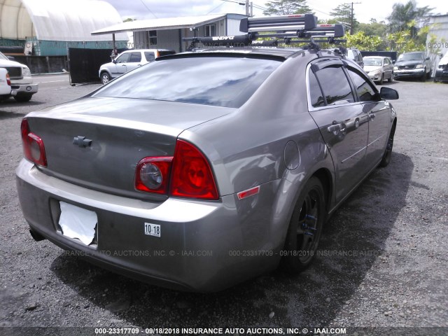 1G1ZA5E14BF280534 - 2011 CHEVROLET MALIBU LS 棕色 照片 4