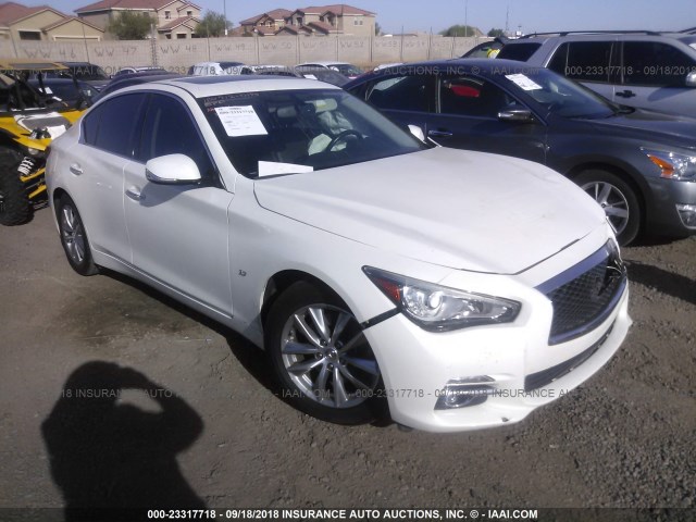 JN1BV7AP7FM332231 - 2015 INFINITI Q50 PREMIUM/SPORT 白色 照片 1