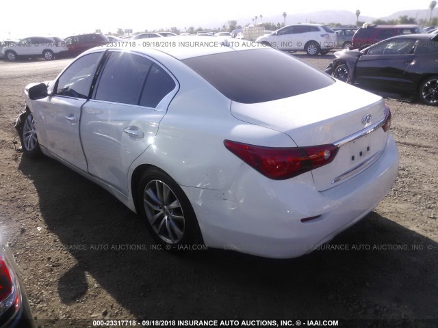 JN1BV7AP7FM332231 - 2015 INFINITI Q50 PREMIUM/SPORT 白色 照片 3