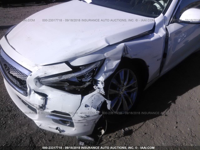 JN1BV7AP7FM332231 - 2015 INFINITI Q50 PREMIUM/SPORT 白色 照片 6