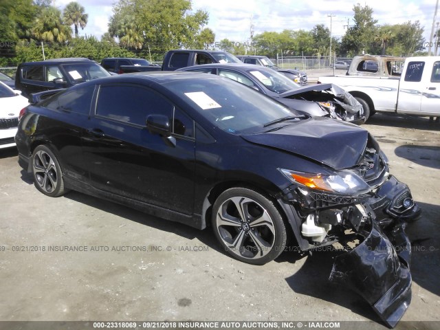 2HGFG4A53FH705498 - 2015 HONDA CIVIC SI BLACK photo 1