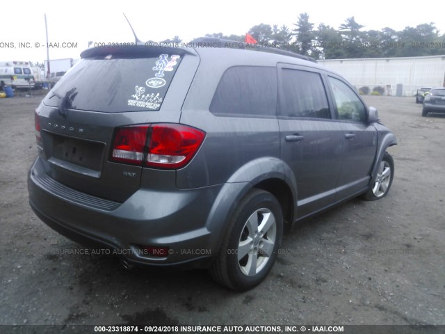 3C4PDDBG2CT205699 - 2012 DODGE JOURNEY SXT GRAY photo 4