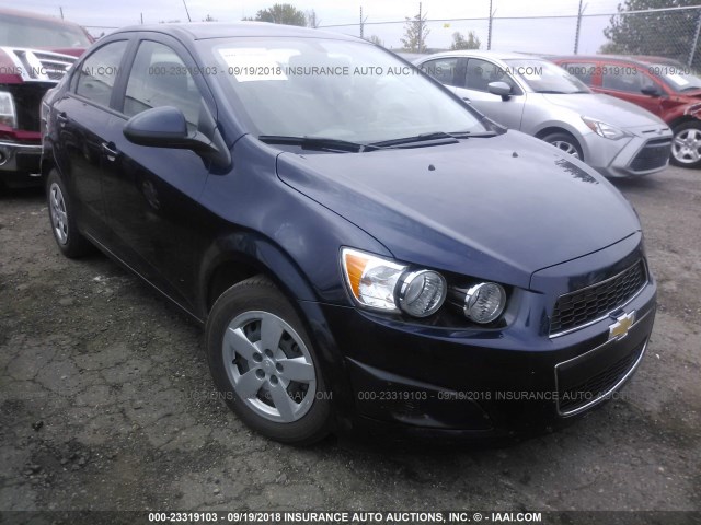 1G1JA5SH0F4170936 - 2015 CHEVROLET SONIC LS 蓝色 照片 1