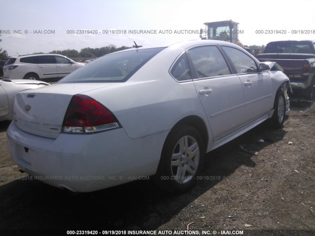 2G1WB5E34F1171425 - 2015 CHEVROLET IMPALA LIMITED LT WHITE photo 4