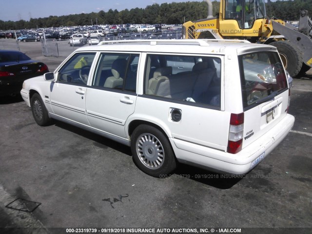 YV1KW9609V1037269 - 1997 VOLVO 960 WHITE photo 3