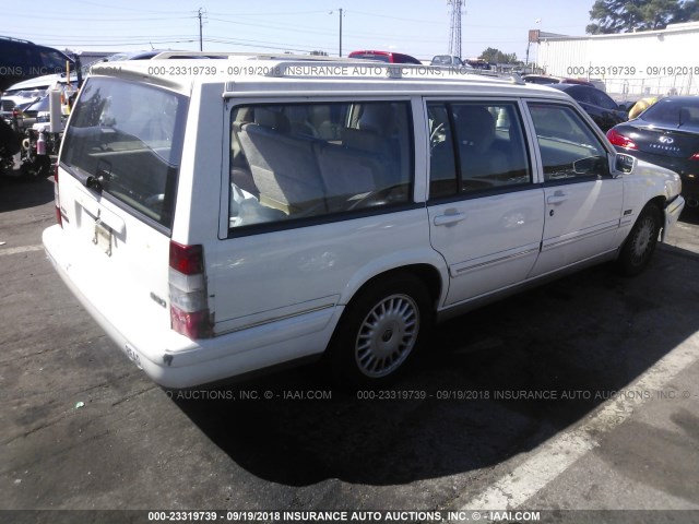 YV1KW9609V1037269 - 1997 VOLVO 960 WHITE photo 4