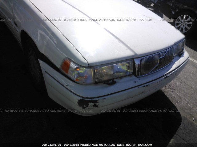 YV1KW9609V1037269 - 1997 VOLVO 960 WHITE photo 6