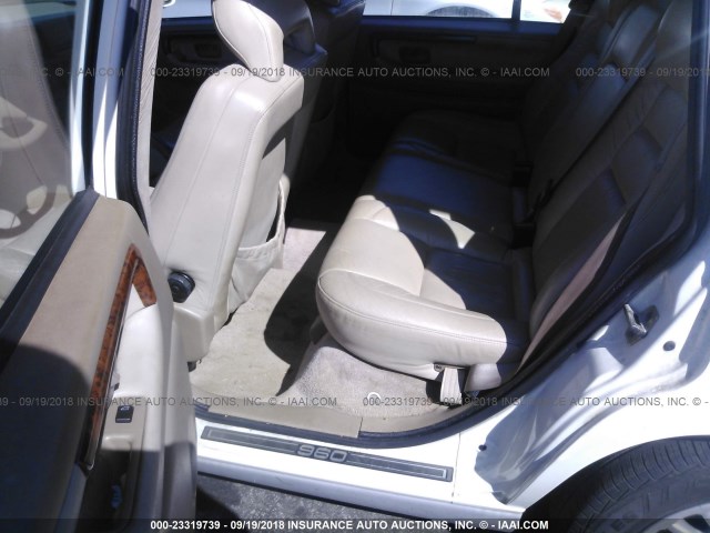 YV1KW9609V1037269 - 1997 VOLVO 960 WHITE photo 8