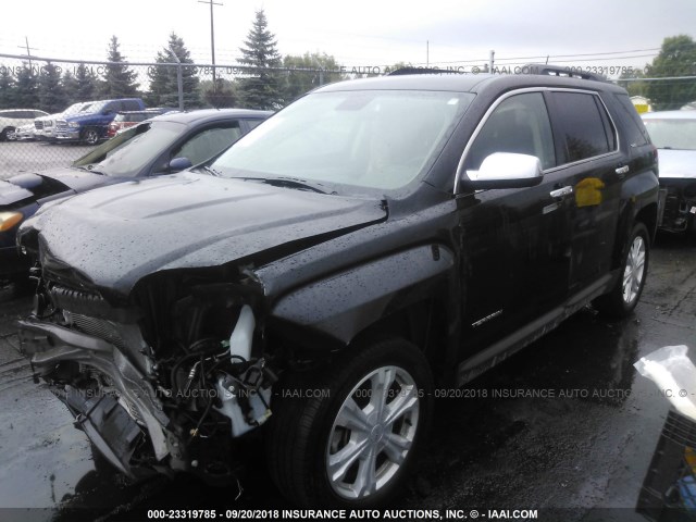 2GKALNEK2H6322942 - 2017 GMC TERRAIN SLE BLACK photo 2