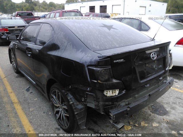 JTKJF5C76E3079018 - 2014 TOYOTA SCION TC შავი ფოტო 3