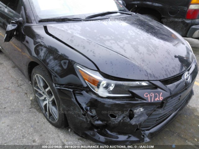JTKJF5C76E3079018 - 2014 TOYOTA SCION TC შავი ფოტო 6