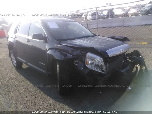 2GKALMEK9F6299621 - 2015 GMC TERRAIN SLE BLACK photo 1